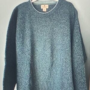 Woolrich Men's Blue Crewneck Sweater